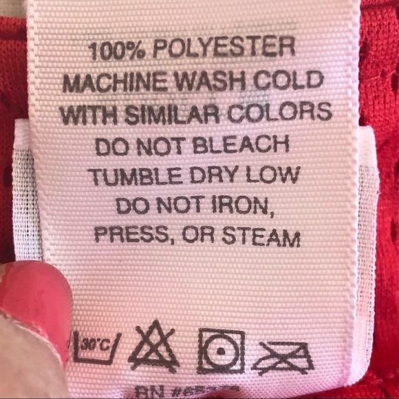 Mens / HIGH FIVE/ Baseball Jersey Sleeveless T Shirt Team Uniform Solid Red M/S - Picture 9 of 10